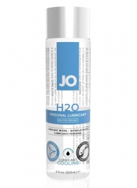 Охлаждающий лубрикант на водной основе JO Personal Lubricant H2O COOLING - 120 мл. - System JO - купить с доставкой в Тольятти