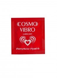 Пробник женского стимулирующего лубриканта на силиконовой основе Cosmo Vibro - 3 гр. - Биоритм - купить с доставкой в Тольятти