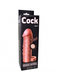 Фаллоудлинитель с кольцом COCK size L - 16,5 см. - LOVETOY (А-Полимер) - в Тольятти купить с доставкой