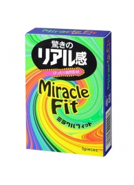 Презервативы Sagami Xtreme Miracle Fit - 5 шт. - Sagami - купить с доставкой в Тольятти