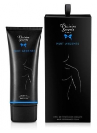 Возбуждающий крем для мужчин Nuit Ardente Creme Performante Plaisirs Secrets - 60 мл. - Plaisir Secret - купить с доставкой в Тольятти