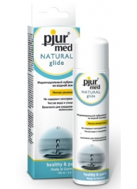 Нейтральный лубрикант на водной основе pjur MED Natural glide - 100 мл. - Pjur - купить с доставкой в Тольятти