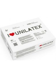 Ультратонкие презервативы Unilatex Ultra Thin - 144 шт. - Unilatex - купить с доставкой в Тольятти