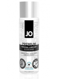 Охлаждающий лубрикант на силиконовой основе JO Personal Premium Lubricant Cooling - 60 мл. - System JO - купить с доставкой в Тольятти