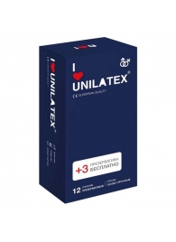 Ультрапрочные презервативы Unilatex Extra Strong - 12 шт. + 3 шт. в подарок - Unilatex - купить с доставкой в Тольятти