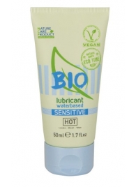 Органический лубрикант для чувствительной кожи Bio Sensitive - 50 мл. - HOT - купить с доставкой в Тольятти