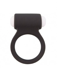 Чёрное эрекционное виброкольцо LIT-UP SILICONE STIMU RING 3 BLACK - Dream Toys - в Тольятти купить с доставкой