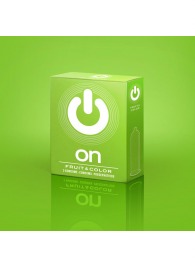 Цветные ароматизированные презервативы ON) Fruit   Color - 3 шт. - ON) - купить с доставкой в Тольятти