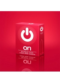 Супертонкие презервативы ON) Super Thin - 3 шт. - ON) - купить с доставкой в Тольятти
