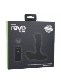 Чёрный перезаряжаемый массажёр предстательной железы NEXUS Revo Slim - Nexus Range - в Тольятти купить с доставкой
