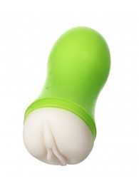 Мастурбатор-вагина A-Toys в зеленой колбе - A-toys - в Тольятти купить с доставкой