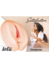 Мастурбатор с 2 тоннелями Satisfaction Gorgeous - Lola Games - в Тольятти купить с доставкой