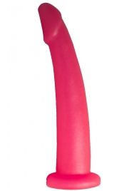 Розовый стимулятор простаты из геля - 18 см. - LOVETOY (А-Полимер) - в Тольятти купить с доставкой