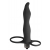 Черная вибронасадка для двойного проникновения Flirtini - 15,9 см. - Lola Games - купить с доставкой в Тольятти