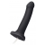 Черный фаллос с имитацией эякуляции Silicon Cum Dildo L - 19,6 см. - Strap-on-me - купить с доставкой в Тольятти