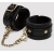 Черные оковы на ноги Bound to You Faux Leather Ankle Cuffs - Fifty Shades of Grey - купить с доставкой в Тольятти