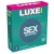 Ребристые презервативы LUXE Royal Sex Machine - 3 шт. - Luxe - купить с доставкой в Тольятти