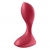 Красный вибромассажёр простаты Satisfyer Backdoor Lover - 14 см. - Satisfyer - в Тольятти купить с доставкой