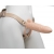 Телесный фаллопротез MEN STYLE с анальным стимулятором - 17,5 см. - LOVETOY (А-Полимер) - купить с доставкой в Тольятти