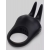 Черное эрекционное виброкольцо Sensation Rechargeable Vibrating Rabbit Love Ring - Fifty Shades of Grey - в Тольятти купить с доставкой