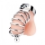 Серебристая клетка для члена Urethral Play Cage - BlueLine - купить с доставкой в Тольятти