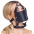 Черный намордник с кляпом-шаром Head Harness With A Gag - Orion - купить с доставкой в Тольятти