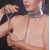 Серебристый ошейник из искусственной кожи - Sitabella - купить с доставкой в Тольятти