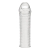 Текстурированная насадка на пенис Clear Textured Penis Enhancing Sleeve Extension - 16,5 см. - BlueLine - в Тольятти купить с доставкой