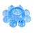Голубая гелевая насадка-цветок - Toyfa Basic - в Тольятти купить с доставкой