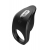 Черное эрекционное виброкольцо Vibro Lust Ring - MALESATION - в Тольятти купить с доставкой