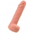 Телесная удлиняющая фаллическая насадка - 16 см. - ToyFa - в Тольятти купить с доставкой