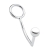 Кольцо на пенис с анальным стимулятором Stainless Steel Anal Hook   Cock Ring - BlueLine - в Тольятти купить с доставкой