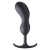Черный массажер простаты с утяжелителями Premium Silicone Weighted Prostate Plug XL - 20,8 см. - XR Brands - в Тольятти купить с доставкой