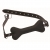 Черный кляп в форме косточки Hound Adjustable Dog Bone Gag - XR Brands - купить с доставкой в Тольятти