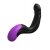 Черно-фиолетовый вибромассажёр простаты Hyper-Pulse P-Spot Massager - Pipedream - в Тольятти купить с доставкой