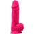 Ярко-розовый фаллоимитатор Model 1 - 21,5 см. - Adrien Lastic
