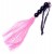 Розовая силиконовая плеть - 35,5 см. - Boys of Toys - купить с доставкой в Тольятти
