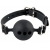 Силиконовый кляп-шар с отверстиями для дыхания Silicone Breathable Ball Gag Small - Pipedream - купить с доставкой в Тольятти