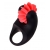 Чёрно-красное эрекционное виброкольцо Erotist - Erotist Adult Toys - в Тольятти купить с доставкой