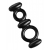 Двойное эрекционное кольцо Dual Stretch To Fit Cock and Ball Ring - XR Brands - в Тольятти купить с доставкой