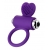 Фиолетовое виброкольцо с ресничками JOS PERY - JOS - в Тольятти купить с доставкой