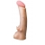Телесная насадка REAL Standard с усиками на основании - 19 см. - LOVETOY (А-Полимер) - купить с доставкой в Тольятти