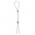 Прозрачное эрекционное кольцо-лассо SILICONE LASSO COCK RING DUAL BEADS - NMC - в Тольятти купить с доставкой