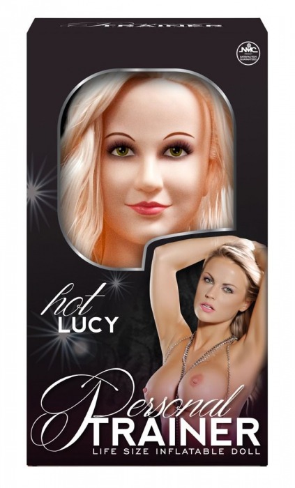 Надувная кукла с вибрацией и 2 любовными отверстиями Hot Lucy Lifesize Love Doll - NMC - в Тольятти купить с доставкой