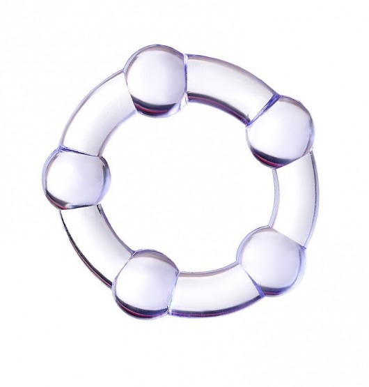 Фиолетовое эрекционное кольцо A-Toys - A-toys - в Тольятти купить с доставкой