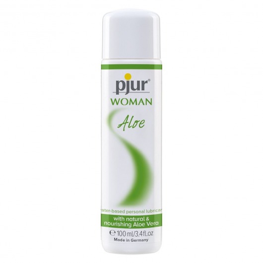 Лубрикант на водной основе pjur WOMAN Aloe - 100 мл. - Pjur - купить с доставкой в Тольятти