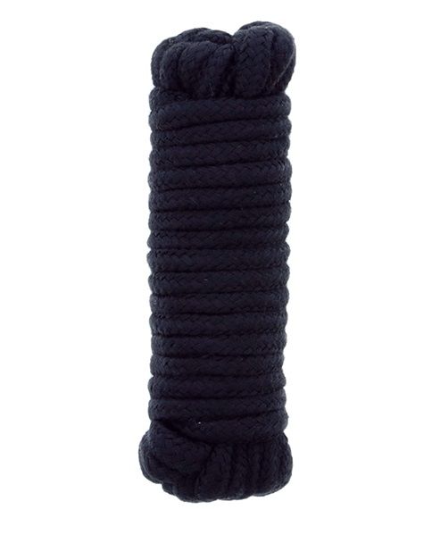 Чёрная веревка для связывания BONDX LOVE ROPE - 5 м. - Dream Toys - купить с доставкой в Тольятти