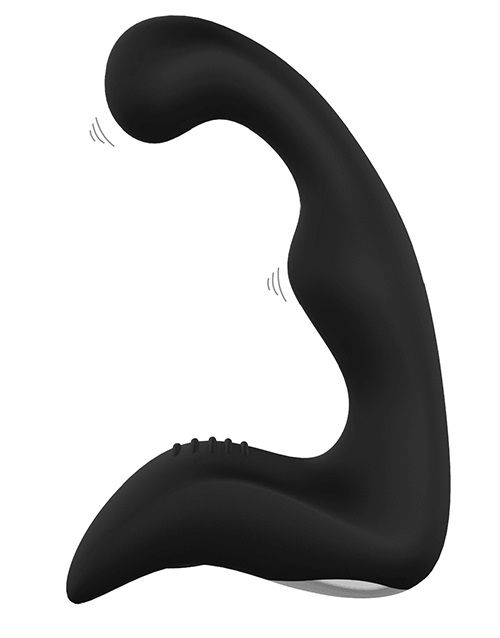 Чёрный перезаряжаемый массажёр простаты BOOTY PLEASER - Dream Toys - в Тольятти купить с доставкой