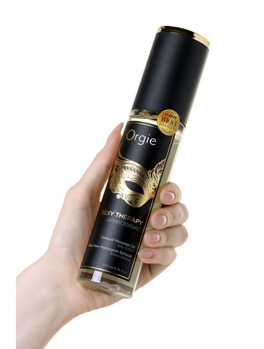 Минеральное массажное масло Orgie Sexy Therapy Afrodisiac - 200 мл. - ORGIE - купить с доставкой в Тольятти