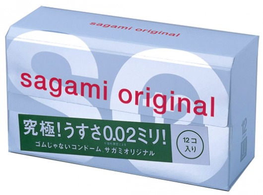 Ультратонкие презервативы Sagami Original - 12 шт. - Sagami - купить с доставкой в Тольятти